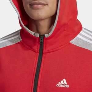 Adidas-férfi-melegítő-piros-szürke-pamut-tréning-cipzáros-kapucnis-HI5397