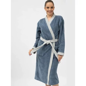 Belmanetti-köntös-pamut-bambusz-kék-velúr-uniszex-kimono-6565