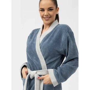 Belmanetti-köntös-pamut-bambusz-kék-velúr-uniszex-kimono-6565