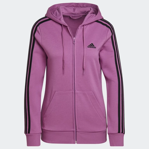 Adidas-női-pamut-cipzáros-kapucnis-lila-fekete-pulóver-HL2061