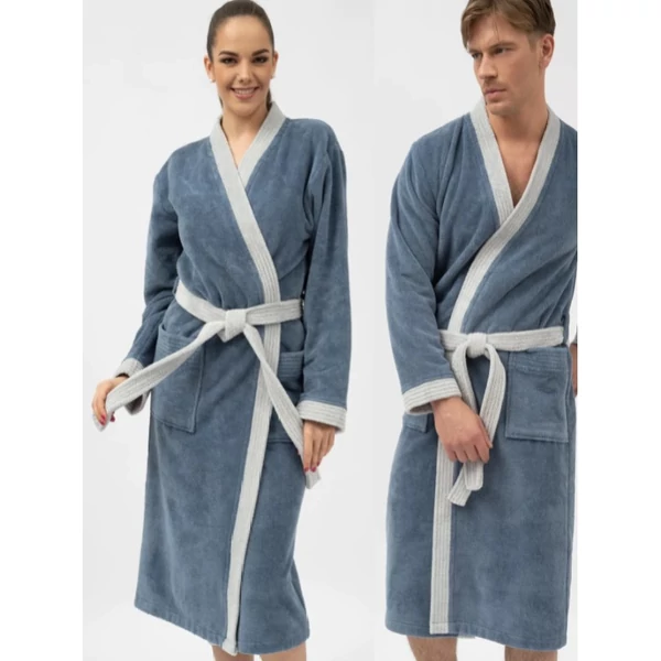 Belmanetti-köntös-pamut-bambusz-kék-velúr-uniszex-kimono-6565